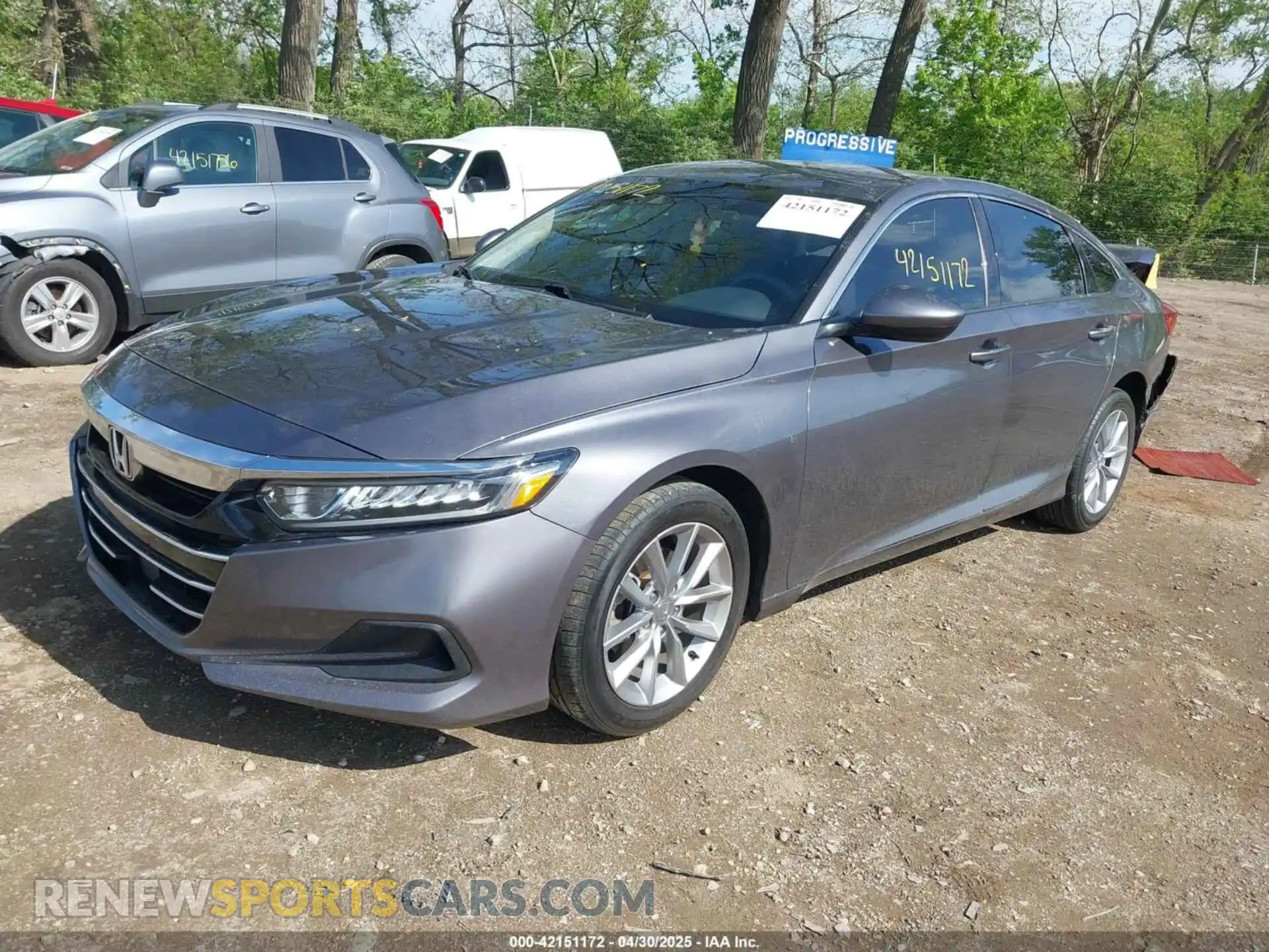 2 Photograph of a damaged car 1HGCV1F16MA047409 HONDA ACCORD 2021