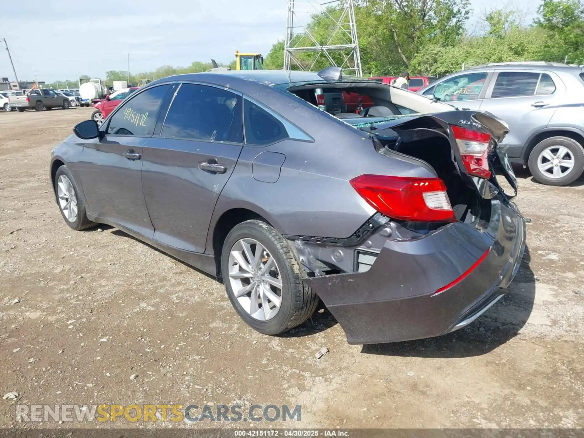 3 Photograph of a damaged car 1HGCV1F16MA047409 HONDA ACCORD 2021