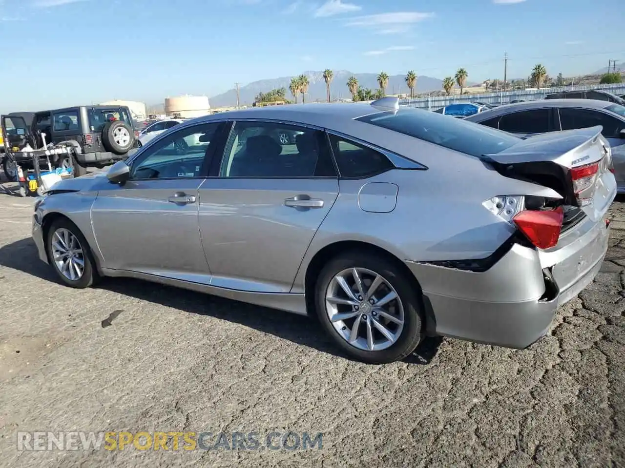 2 fotografías del automóvil dañado 1HGCV1F16MA076621 HONDA ACCORD 2021