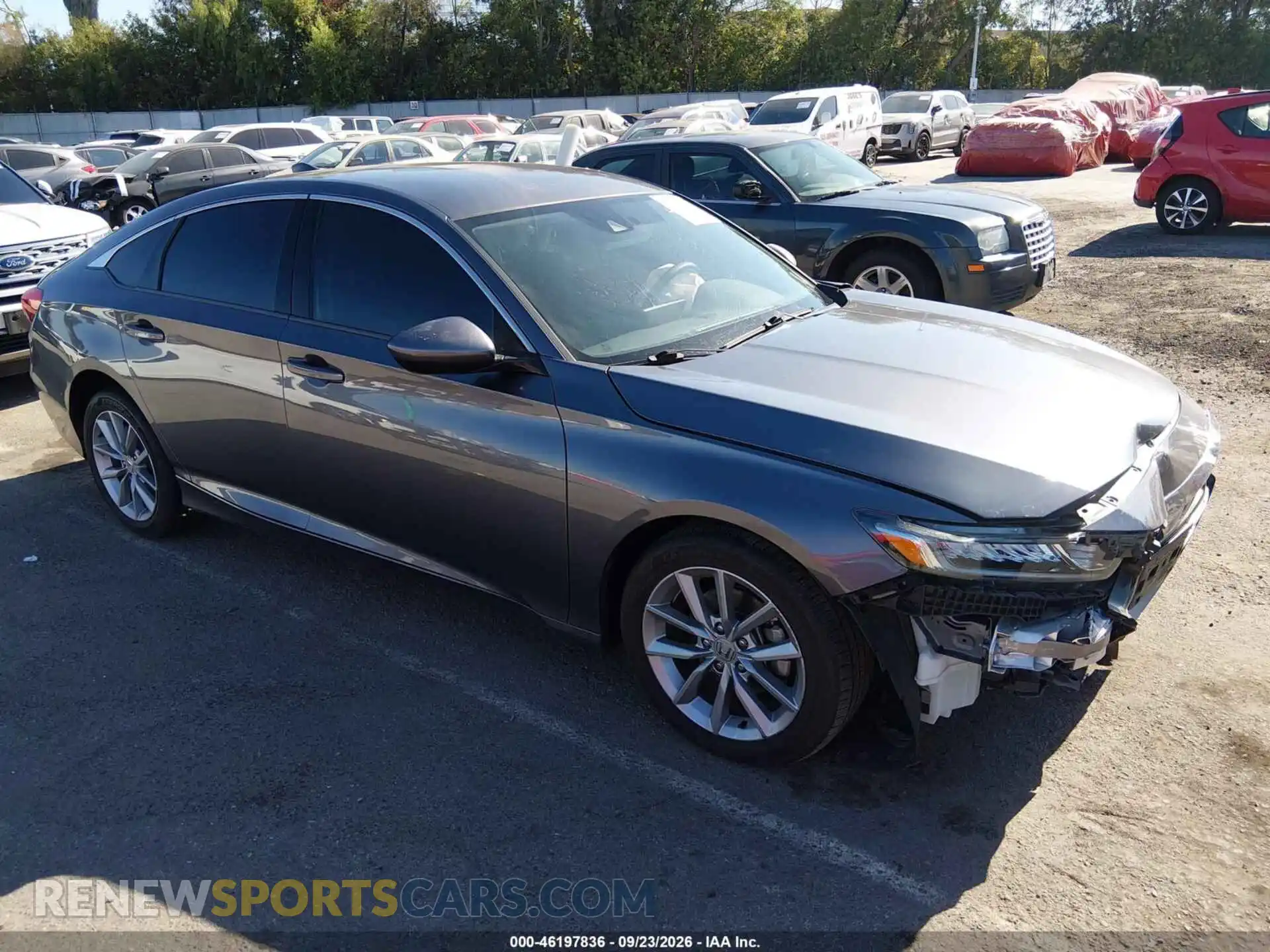 1 Photograph of a damaged car 1HGCV1F16MA078076 HONDA ACCORD 2021