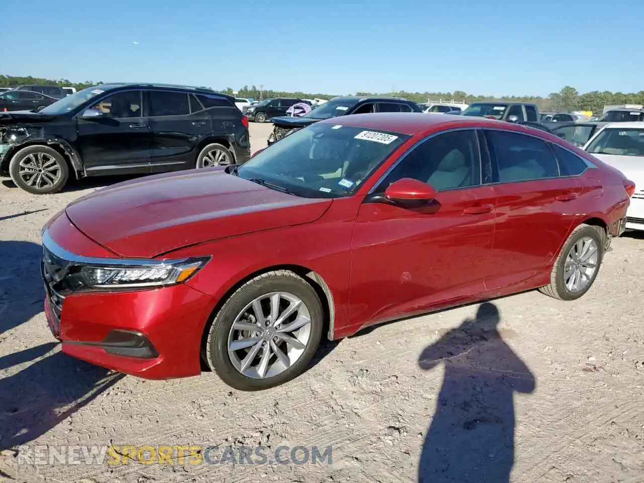 1 Photograph of a damaged car 1HGCV1F16MA103705 HONDA ACCORD 2021