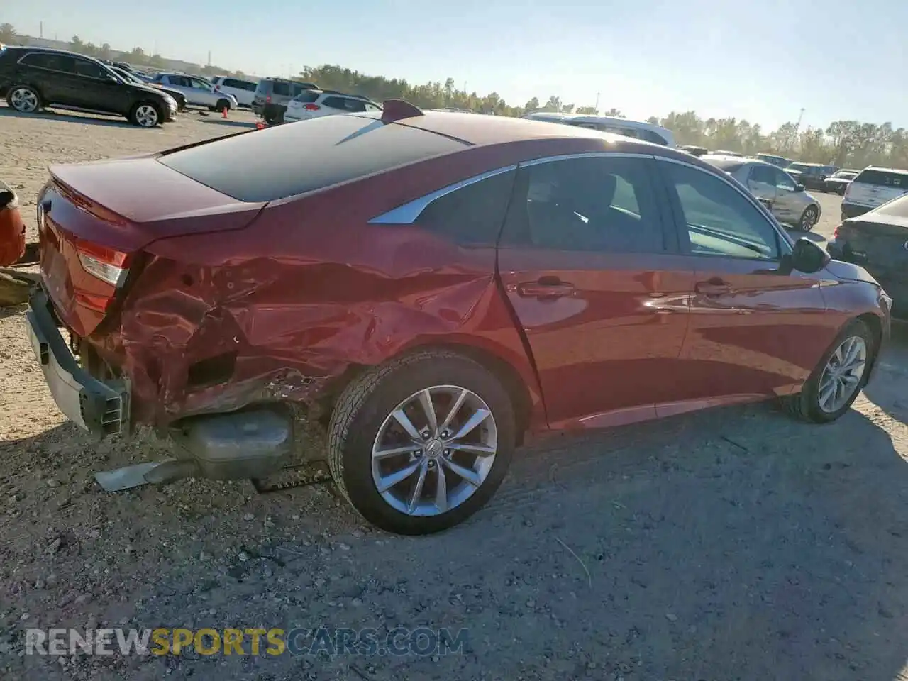 3 Photograph of a damaged car 1HGCV1F16MA103705 HONDA ACCORD 2021