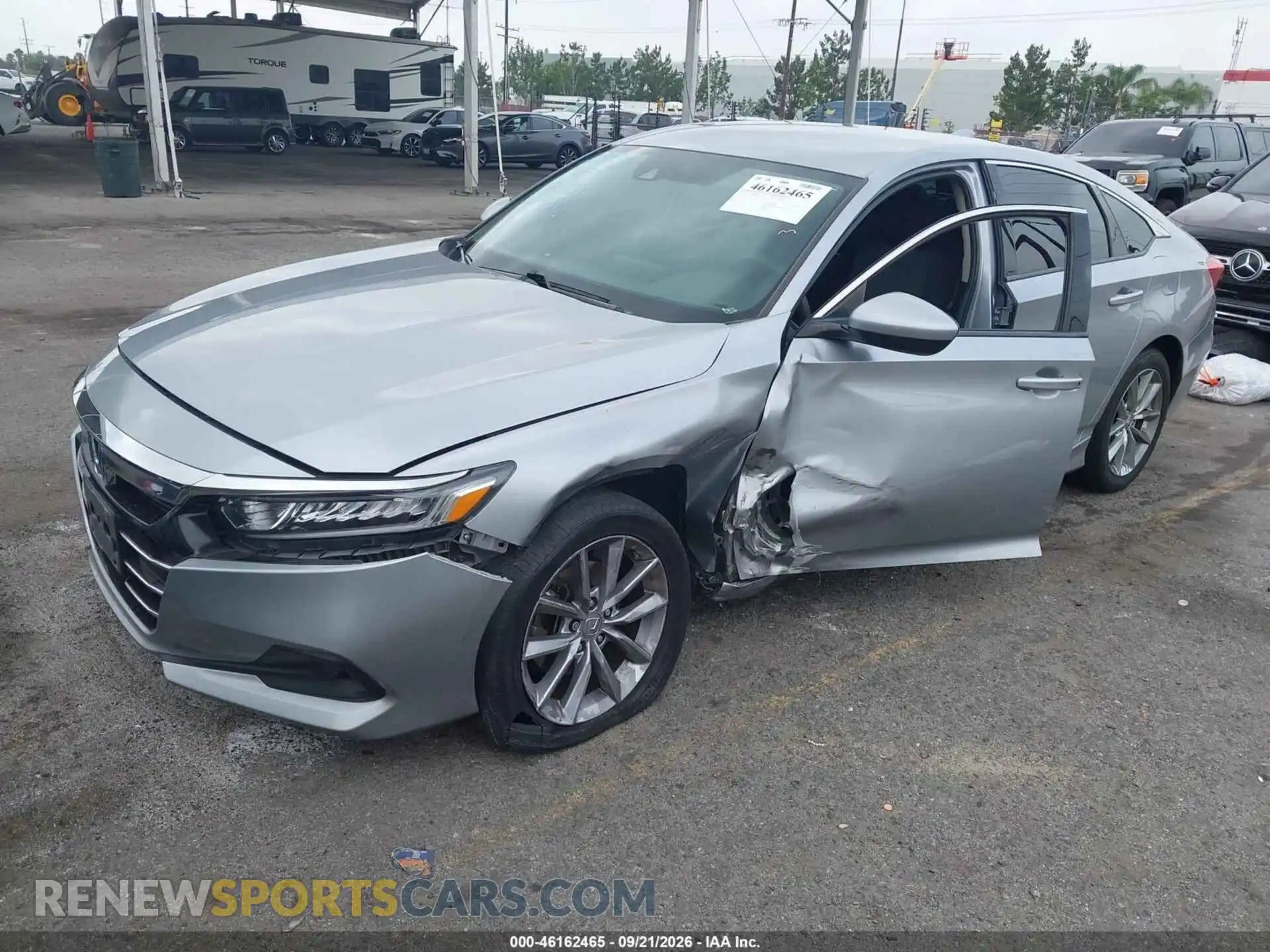 2 Photograph of a damaged car 1HGCV1F16MA104062 HONDA ACCORD 2021