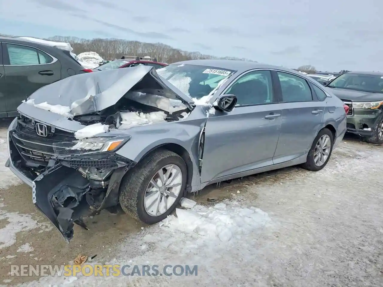 1 Photograph of a damaged car 1HGCV1F16MA107348 HONDA ACCORD 2021