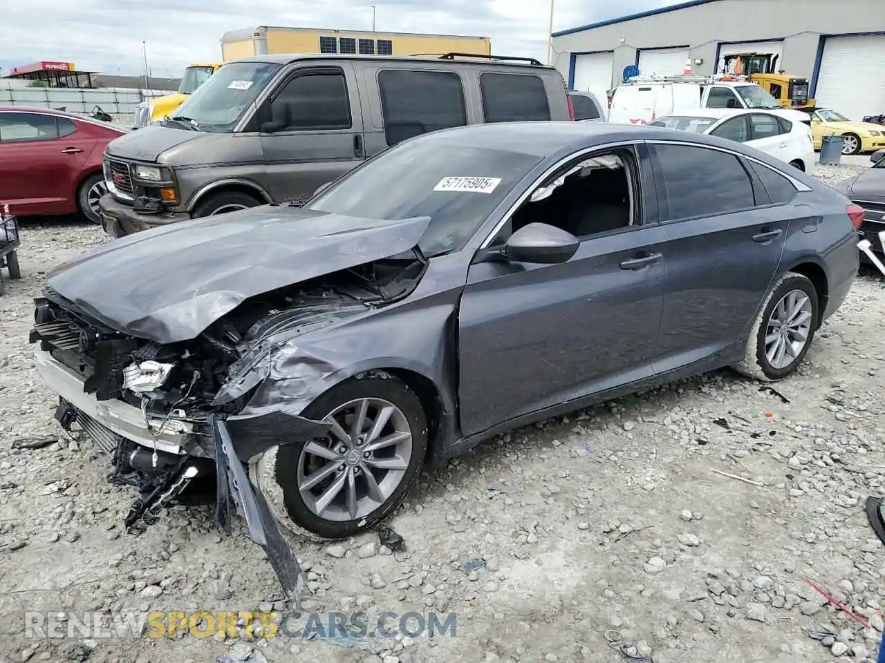 1 Photograph of a damaged car 1HGCV1F16MA111433 HONDA ACCORD 2021