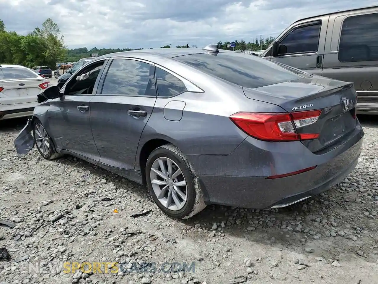 2 Photograph of a damaged car 1HGCV1F16MA111433 HONDA ACCORD 2021