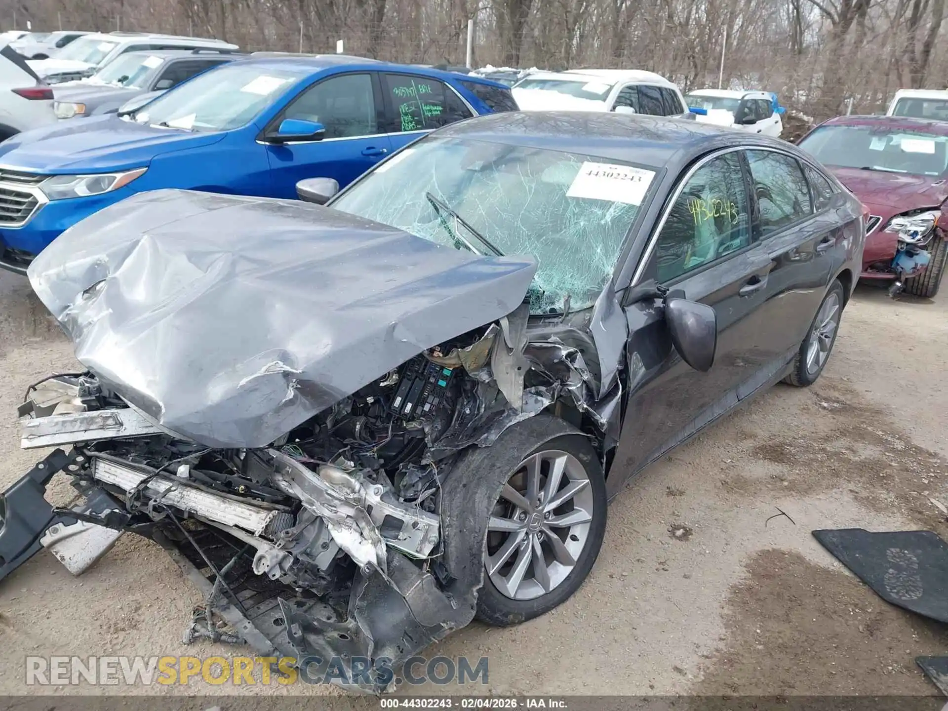 2 Photograph of a damaged car 1HGCV1F17MA004312 HONDA ACCORD 2021