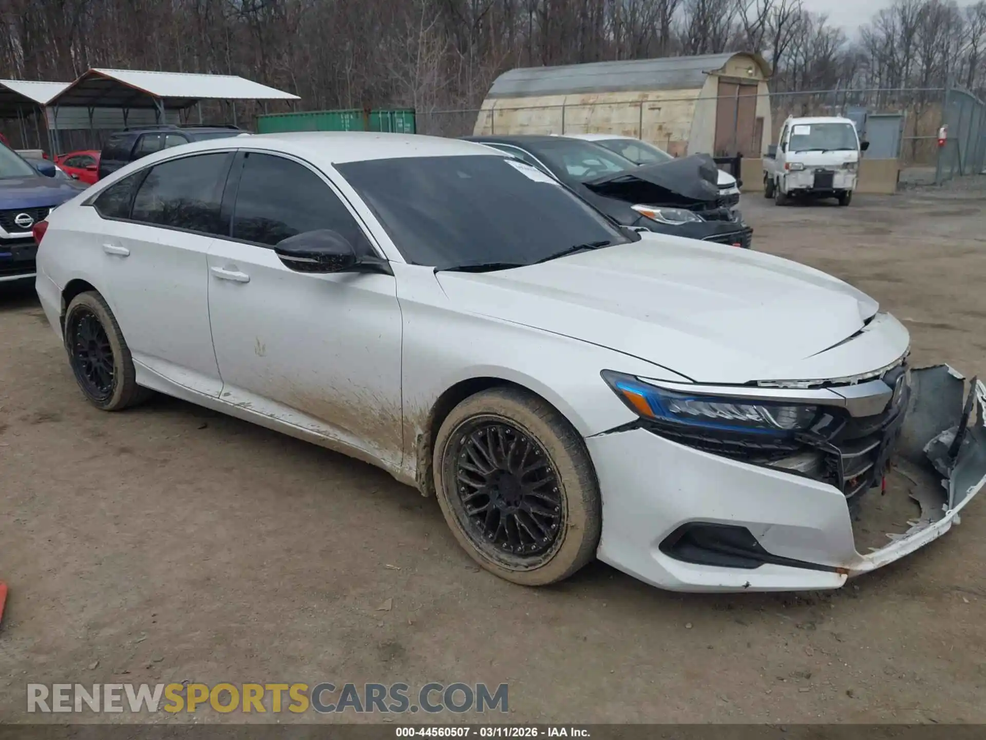 1 Photograph of a damaged car 1HGCV1F17MA033891 HONDA ACCORD 2021