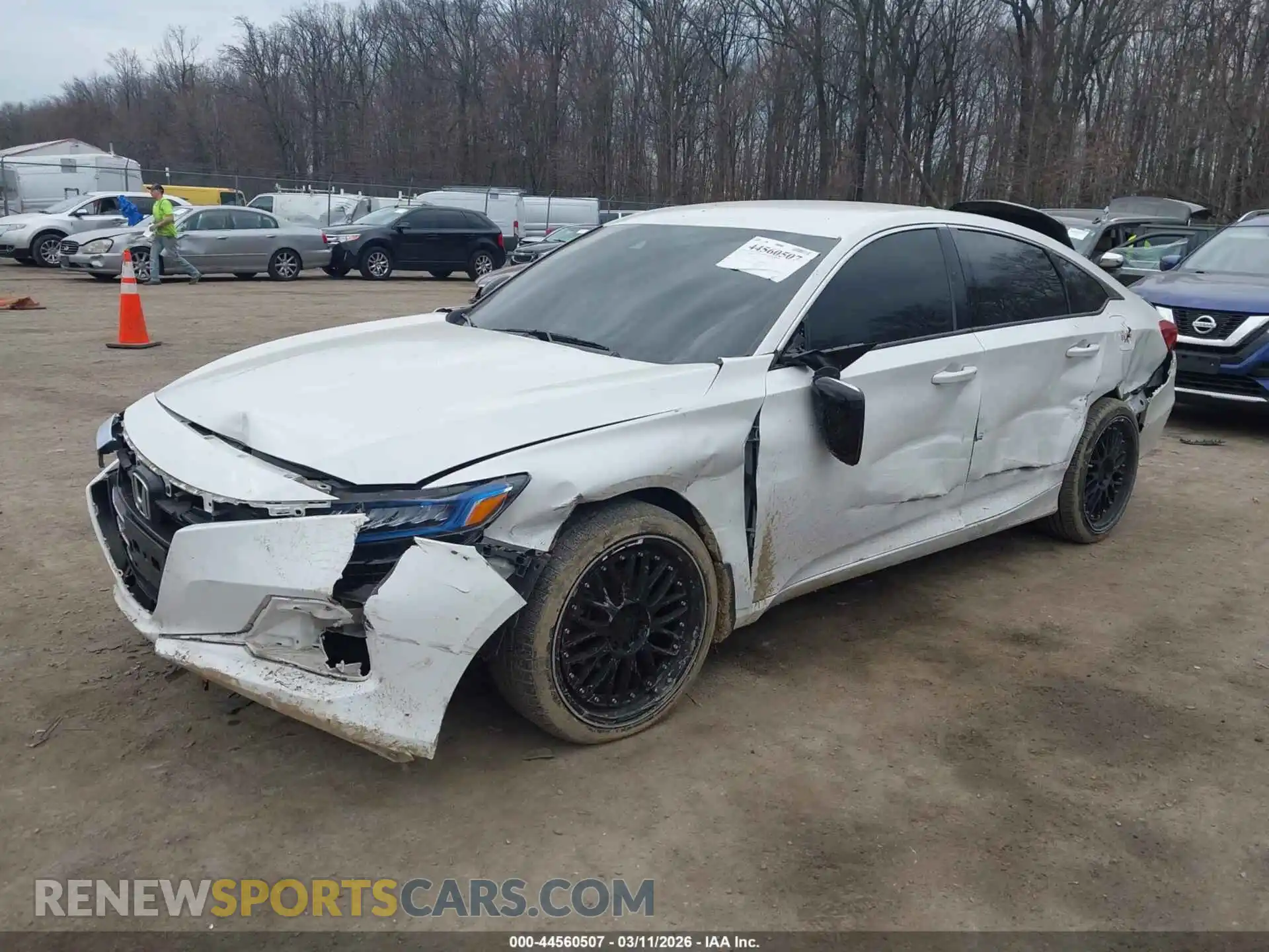 2 Photograph of a damaged car 1HGCV1F17MA033891 HONDA ACCORD 2021