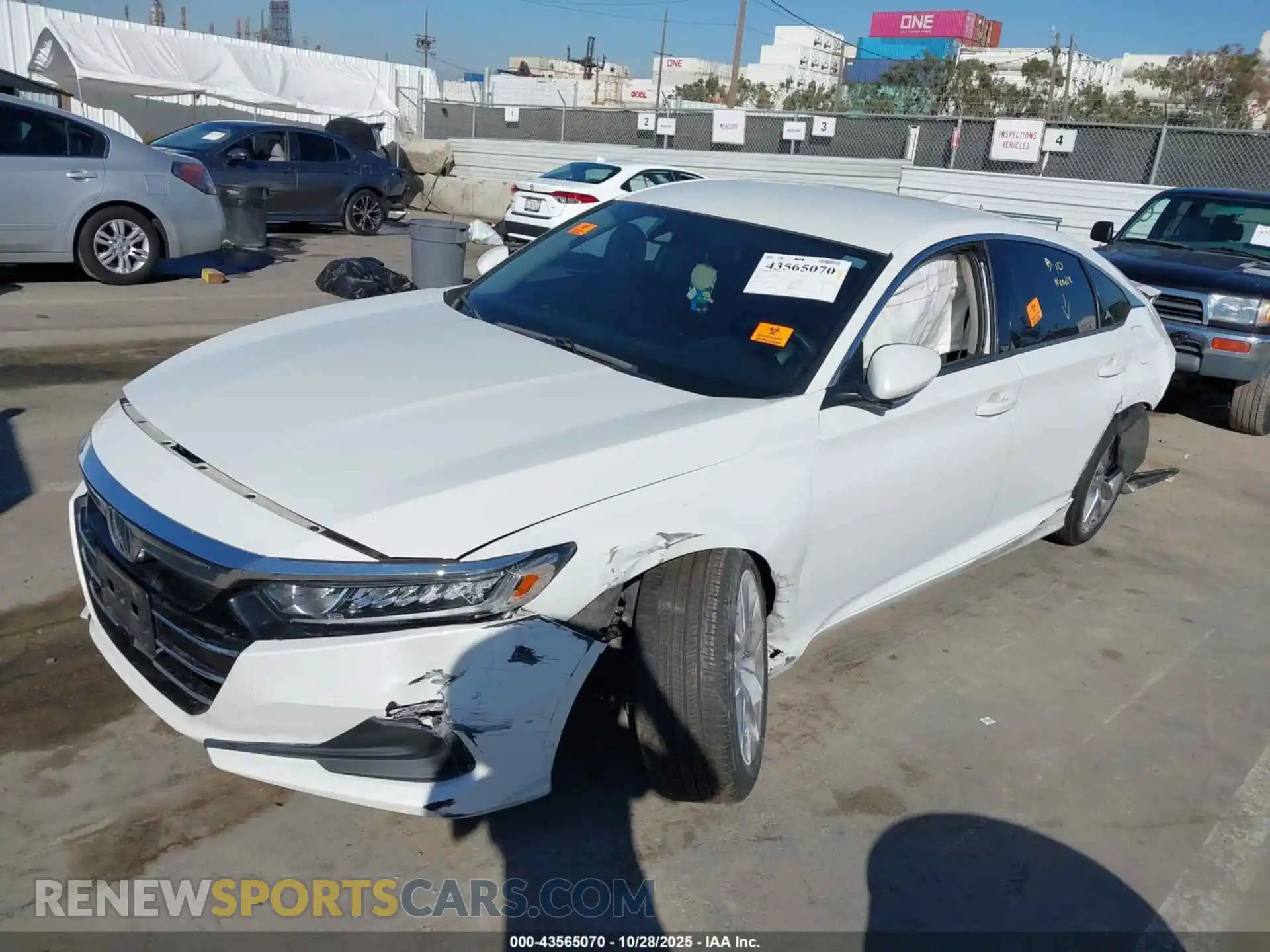 2 Photograph of a damaged car 1HGCV1F17MA047239 HONDA ACCORD 2021