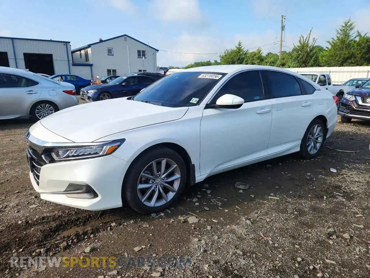1 Photograph of a damaged car 1HGCV1F17MA070312 HONDA ACCORD 2021