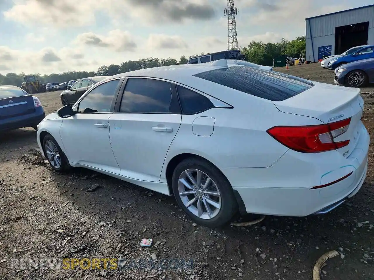 2 Photograph of a damaged car 1HGCV1F17MA070312 HONDA ACCORD 2021