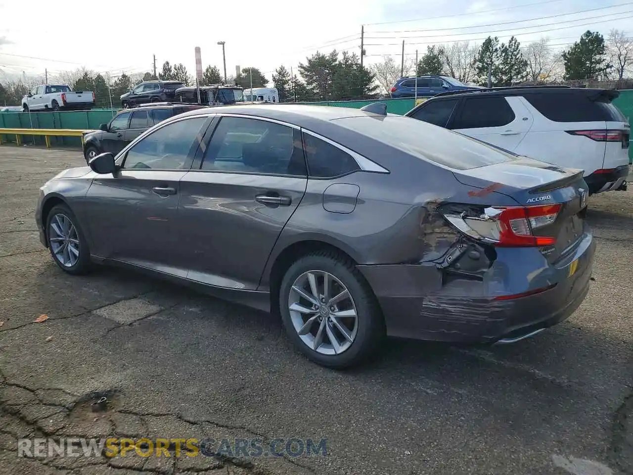 2 Photograph of a damaged car 1HGCV1F17MA103034 HONDA ACCORD 2021