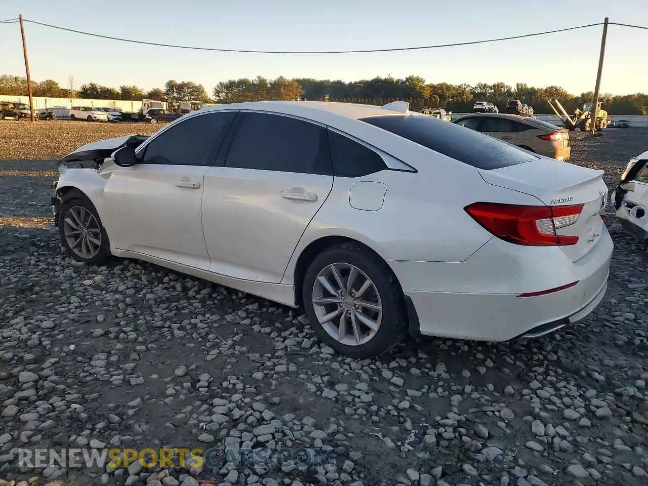 2 fotografías del automóvil dañado 1HGCV1F17MA107424 HONDA ACCORD 2021