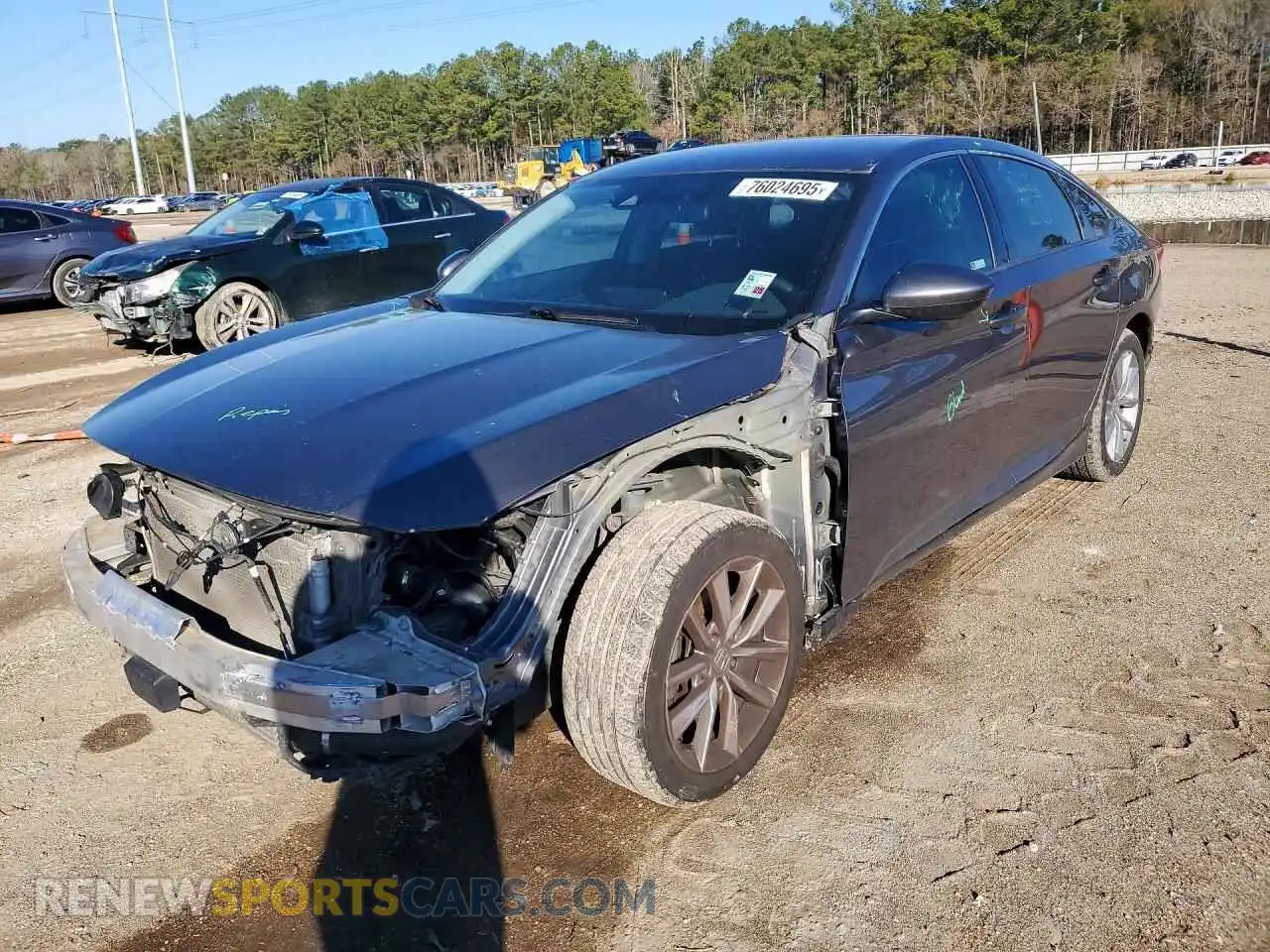 1 Photograph of a damaged car 1HGCV1F18MA024259 HONDA ACCORD 2021