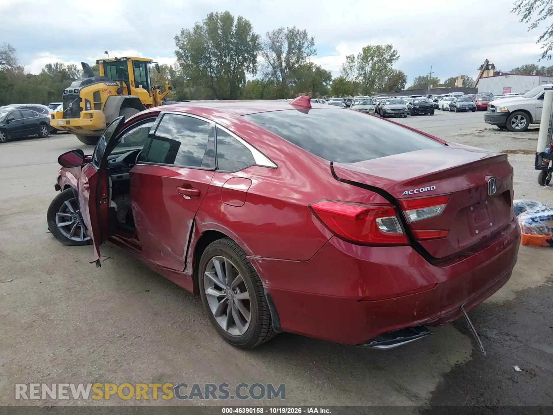 3 Photograph of a damaged car 1HGCV1F18MA055012 HONDA ACCORD 2021