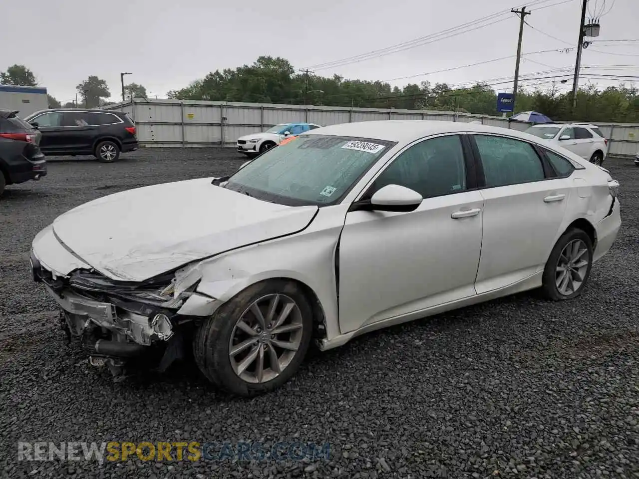 1 Photograph of a damaged car 1HGCV1F18MA064602 HONDA ACCORD 2021
