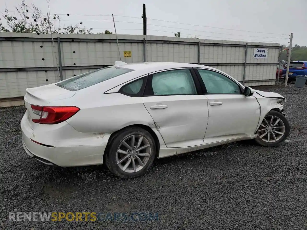 3 Photograph of a damaged car 1HGCV1F18MA064602 HONDA ACCORD 2021