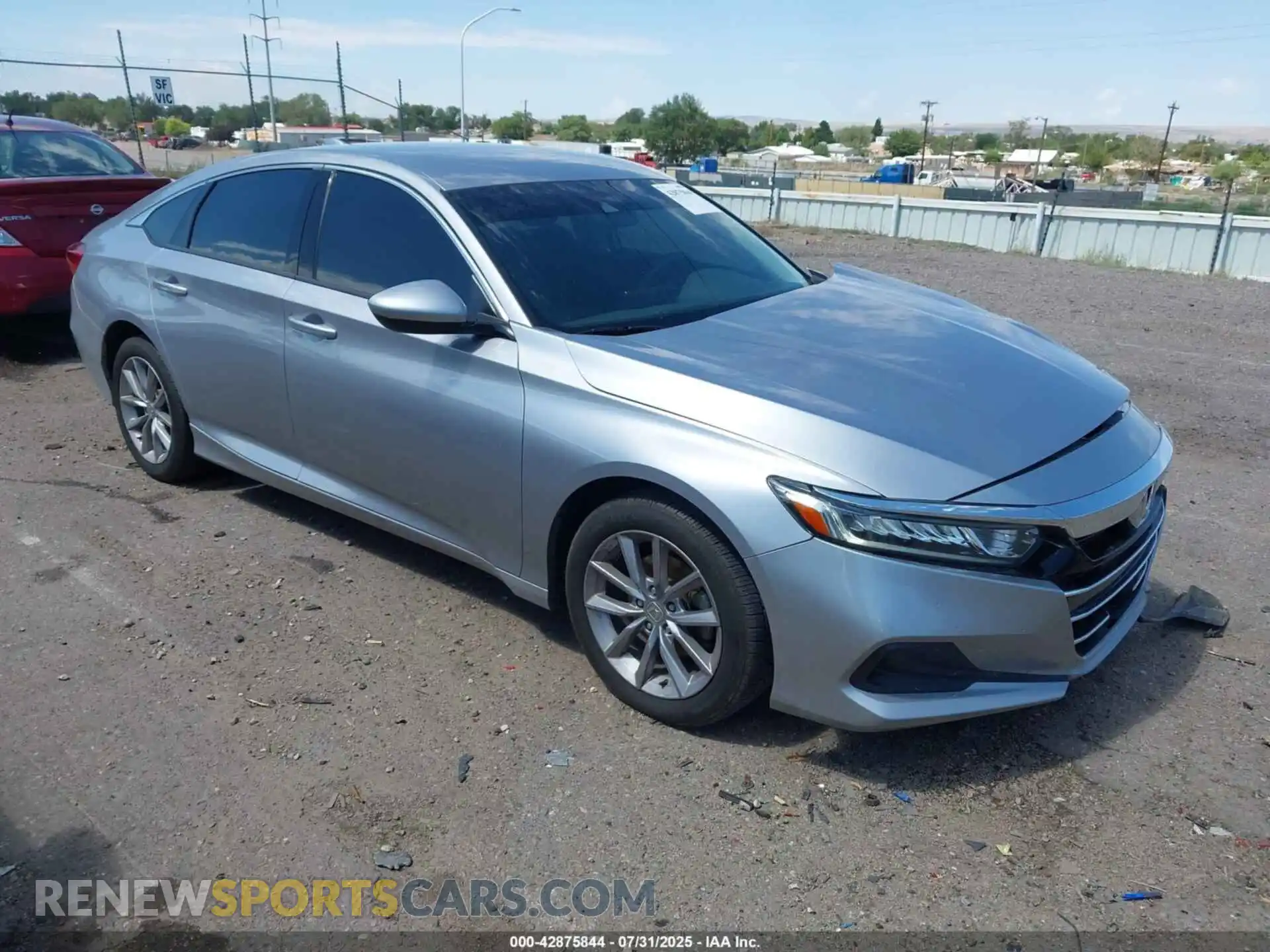 1 Photograph of a damaged car 1HGCV1F18MA076622 HONDA ACCORD 2021