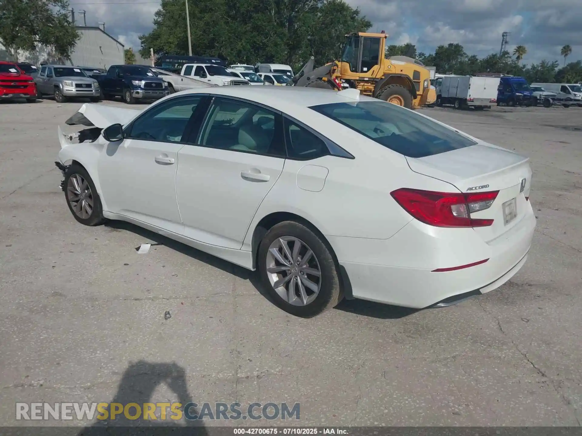 3 Photograph of a damaged car 1HGCV1F18MA115533 HONDA ACCORD 2021