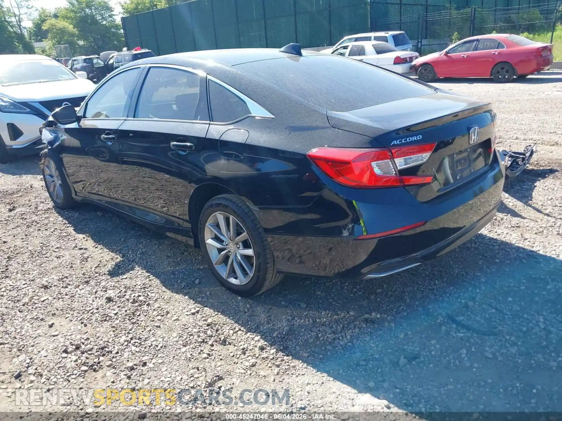 3 Photograph of a damaged car 1HGCV1F19MA008538 HONDA ACCORD 2021