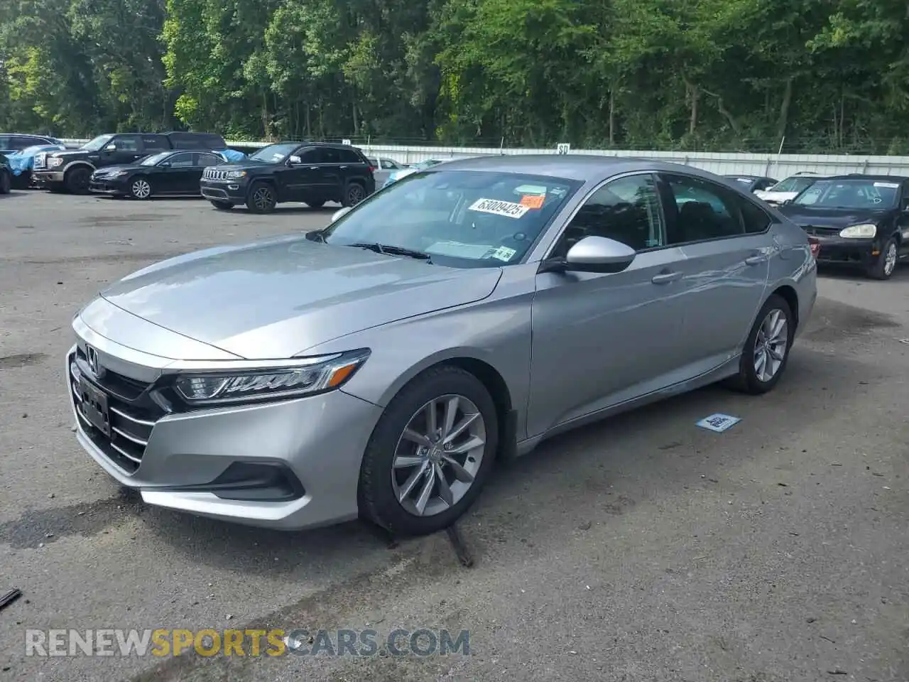 1 Photograph of a damaged car 1HGCV1F19MA010192 HONDA ACCORD 2021
