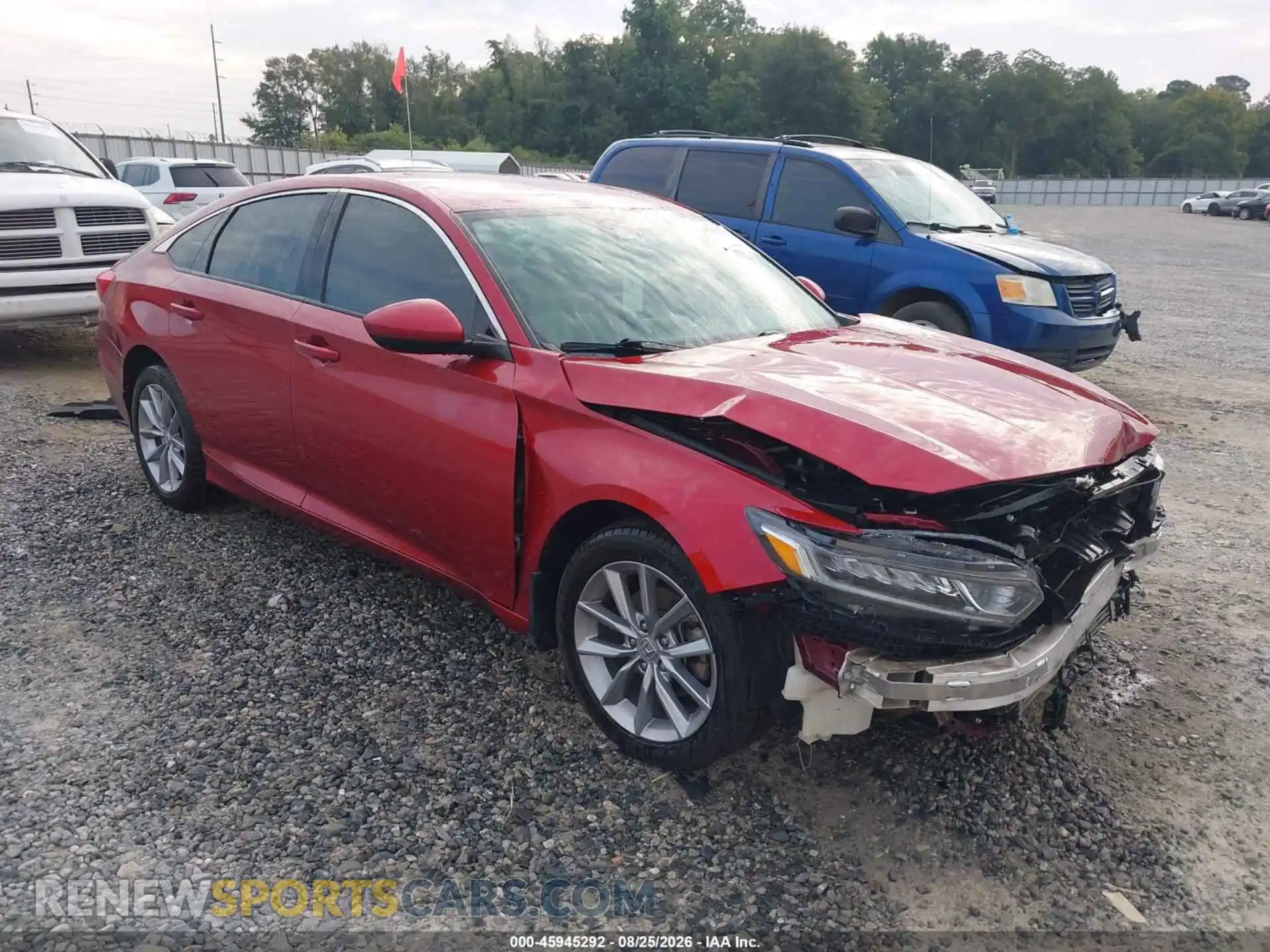 1 Photograph of a damaged car 1HGCV1F19MA014646 HONDA ACCORD 2021