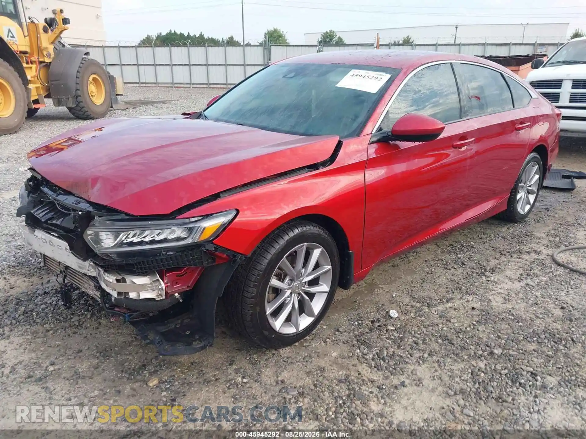 2 Photograph of a damaged car 1HGCV1F19MA014646 HONDA ACCORD 2021