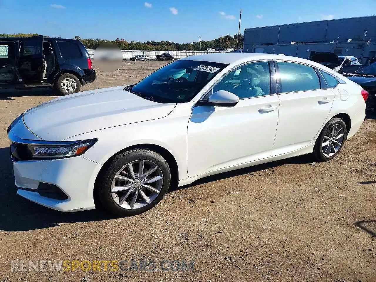 1 Photograph of a damaged car 1HGCV1F19MA028384 HONDA ACCORD 2021