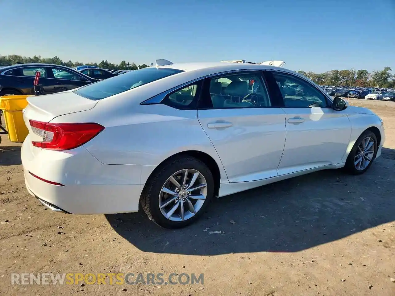 3 Photograph of a damaged car 1HGCV1F19MA028384 HONDA ACCORD 2021