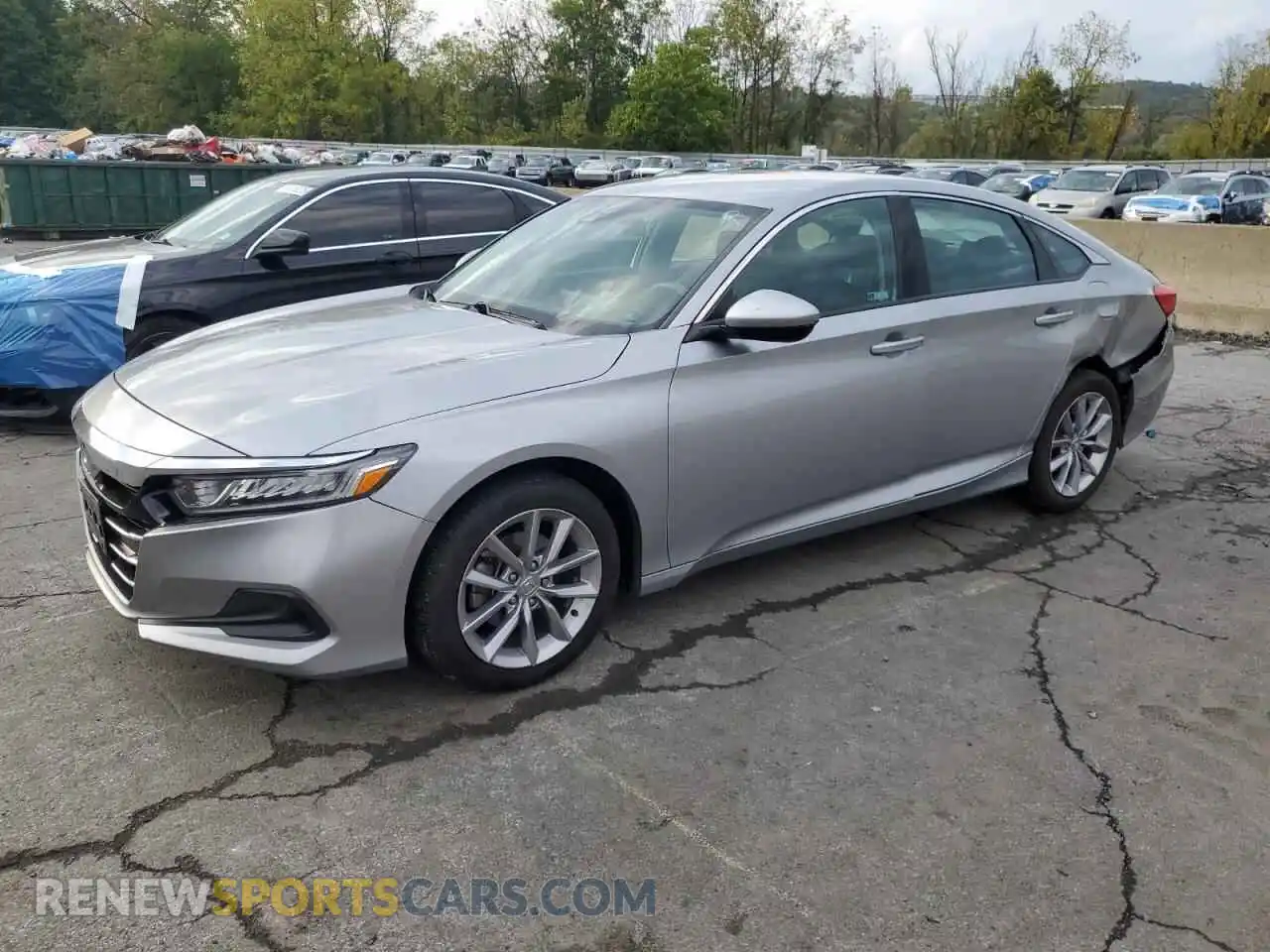 1 Photograph of a damaged car 1HGCV1F19MA034749 HONDA ACCORD 2021