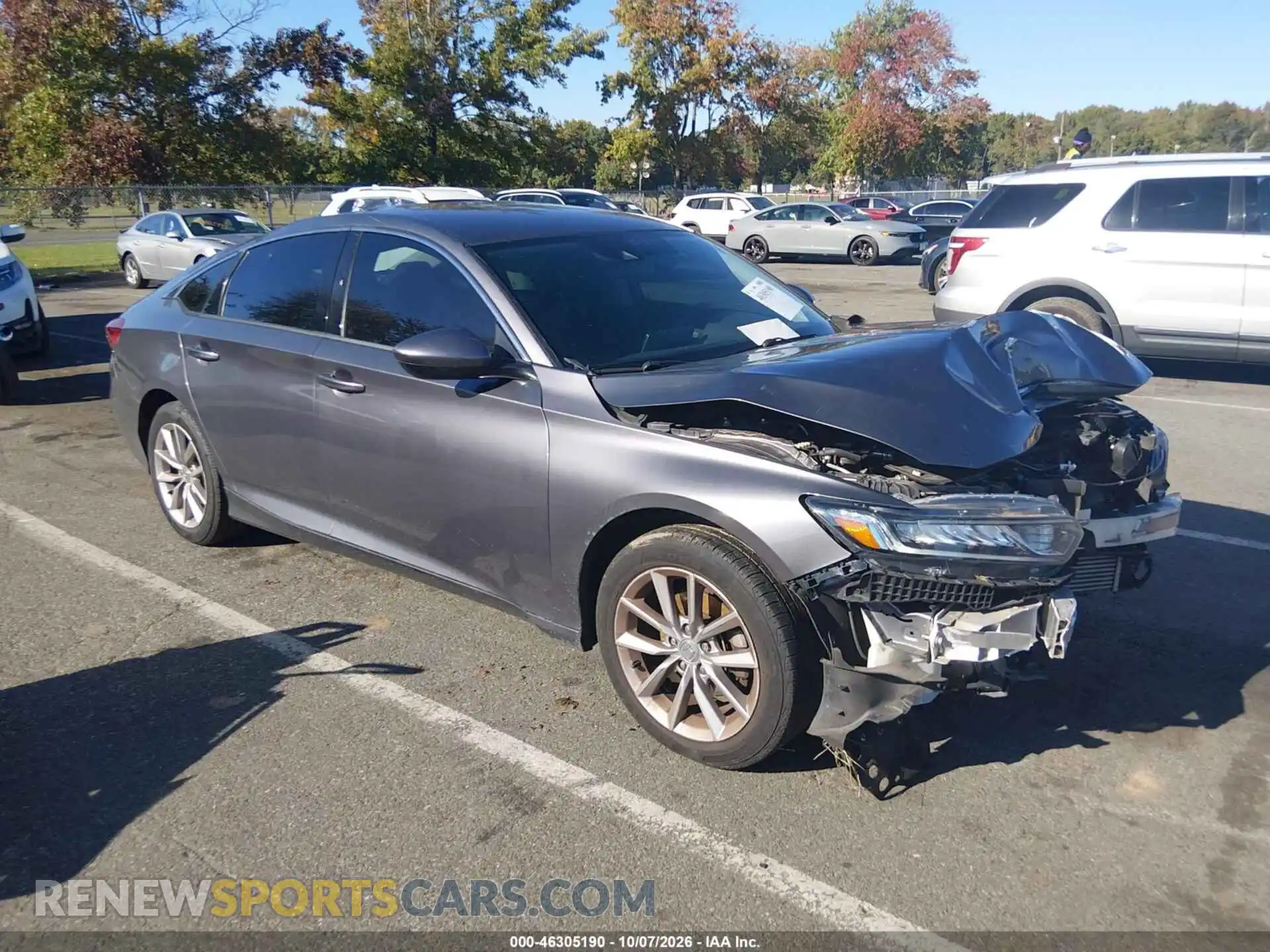 1 fotografías del automóvil dañado 1HGCV1F19MA047498 HONDA ACCORD 2021