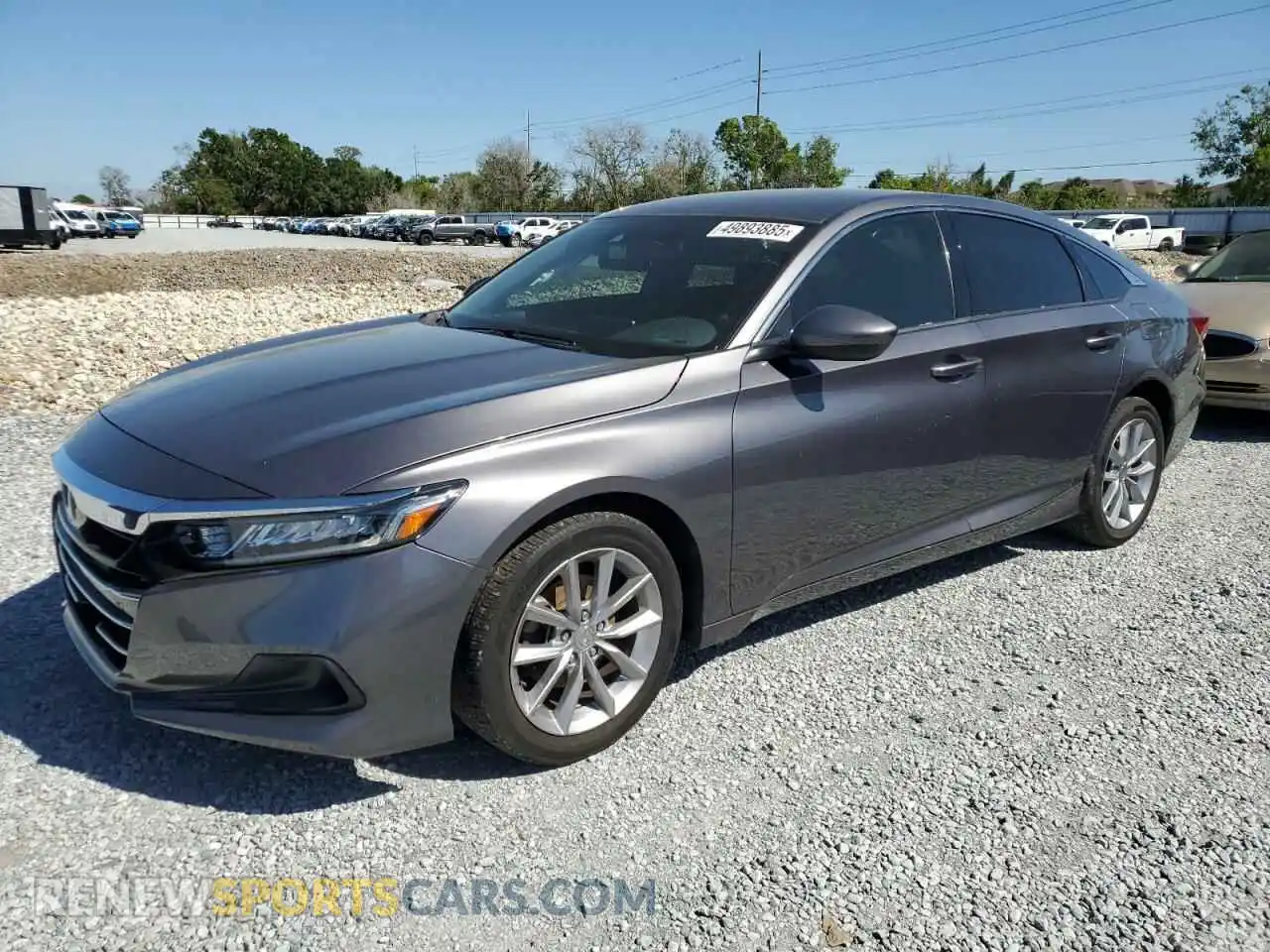 1 Photograph of a damaged car 1HGCV1F19MA049218 HONDA ACCORD 2021
