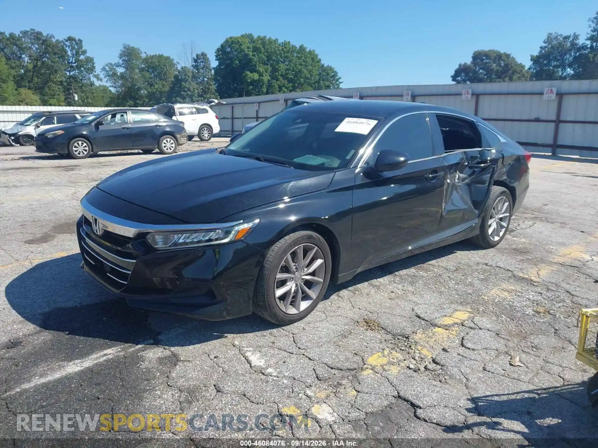 2 Фотография поврежденного автомобиля 1HGCV1F19MA059988 HONDA ACCORD 2021