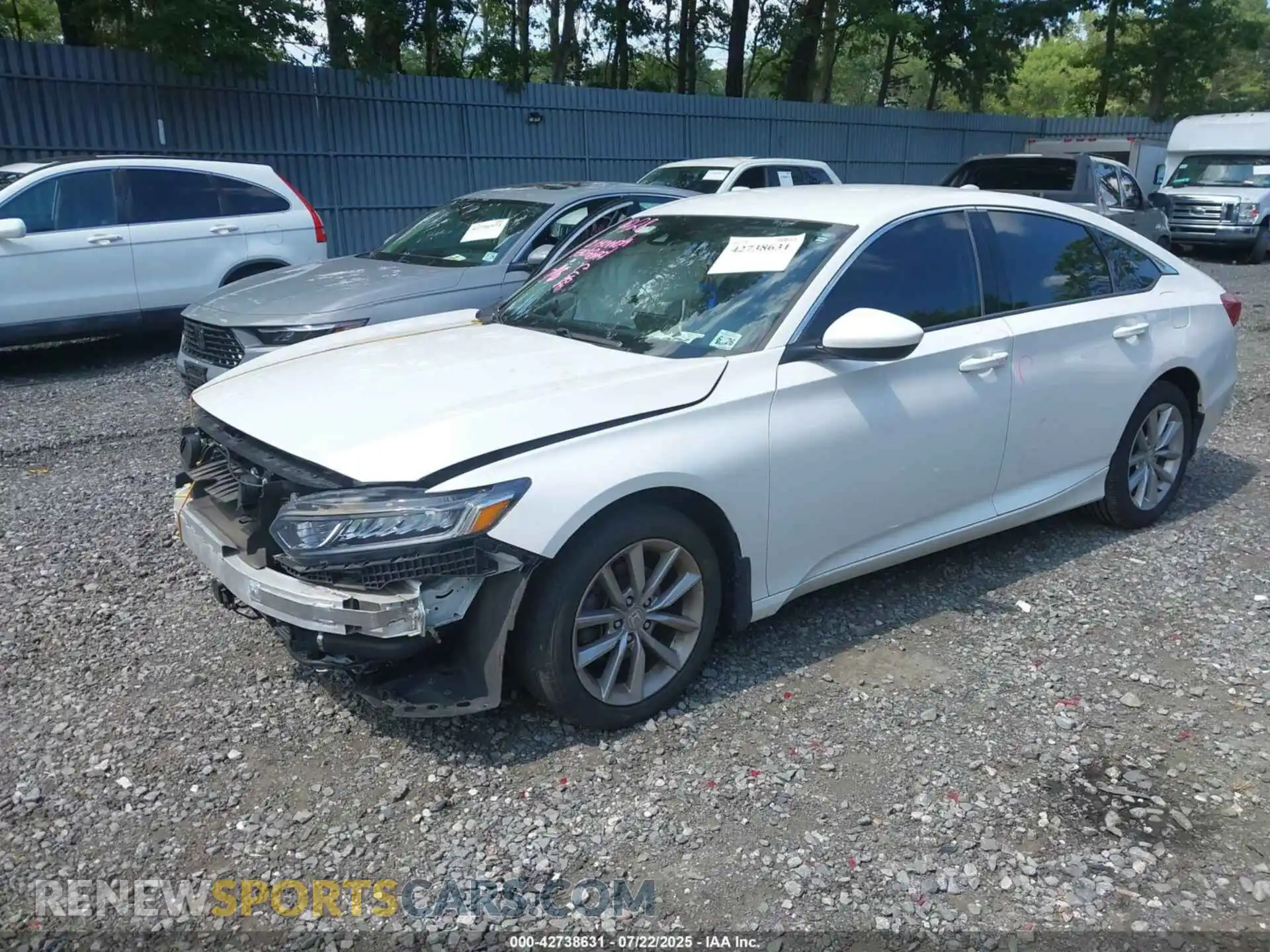 2 Photograph of a damaged car 1HGCV1F19MA069761 HONDA ACCORD 2021