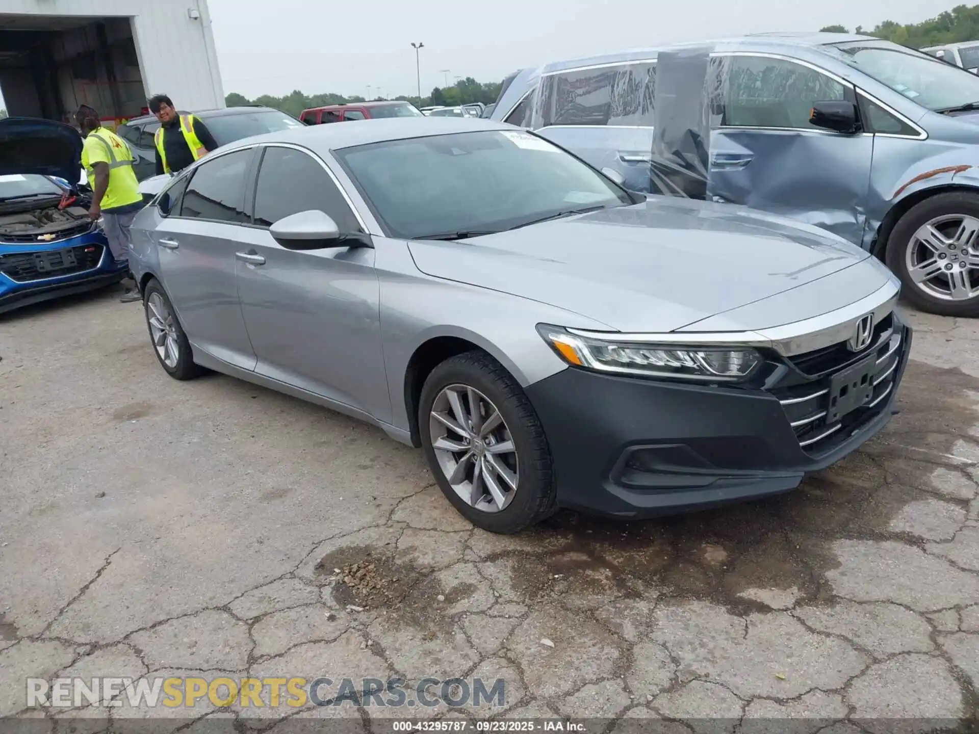 1 Photograph of a damaged car 1HGCV1F19MA072806 HONDA ACCORD 2021