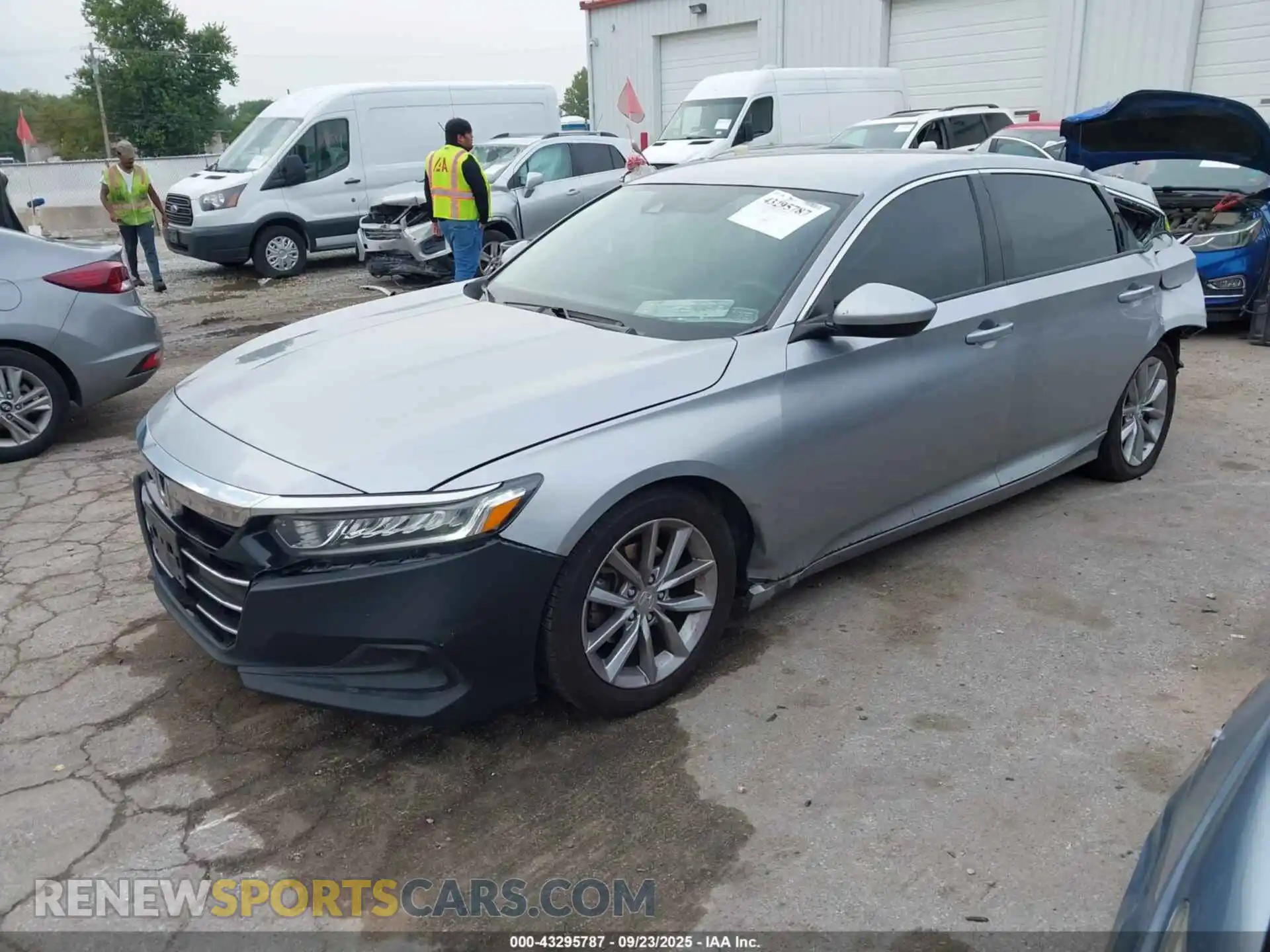 2 Photograph of a damaged car 1HGCV1F19MA072806 HONDA ACCORD 2021