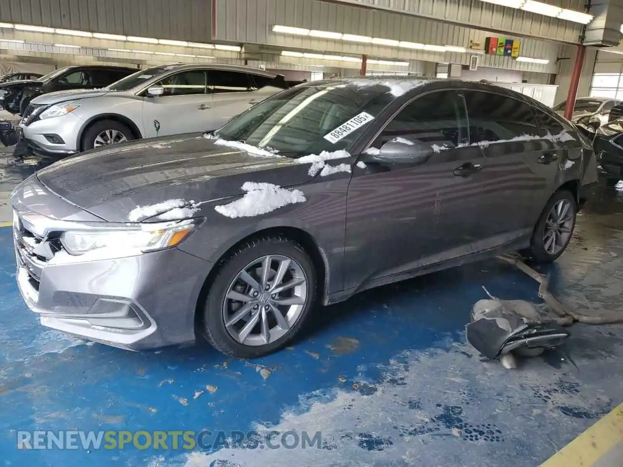1 Photograph of a damaged car 1HGCV1F19MA090710 HONDA ACCORD 2021