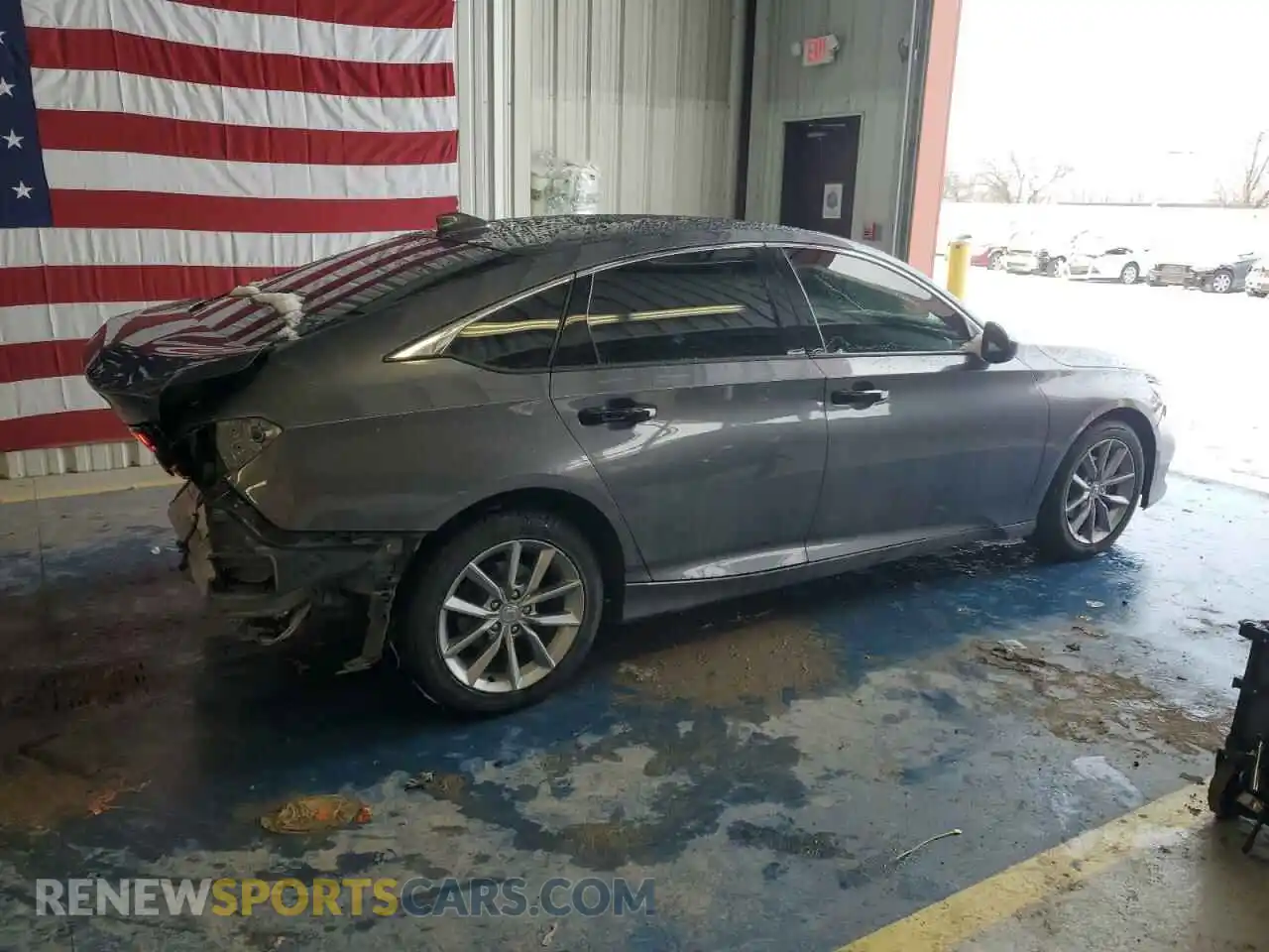 3 Photograph of a damaged car 1HGCV1F19MA090710 HONDA ACCORD 2021