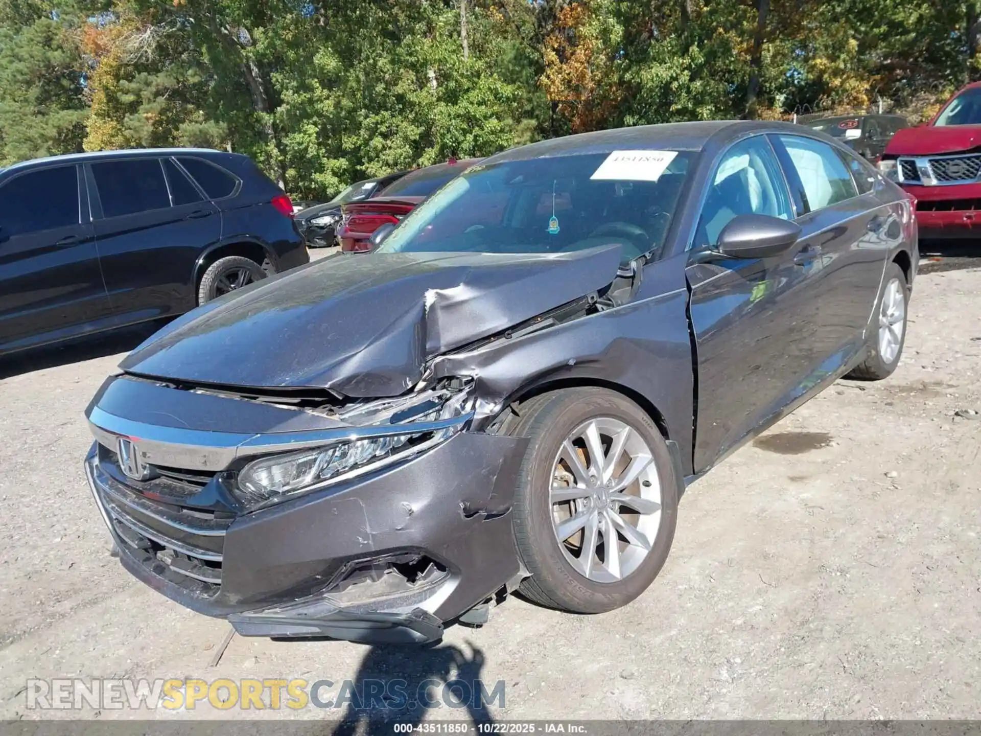 2 Photograph of a damaged car 1HGCV1F19MA111443 HONDA ACCORD 2021
