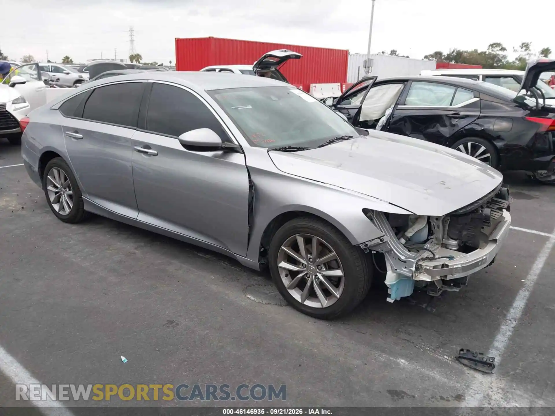 1 fotografías del automóvil dañado 1HGCV1F1XMA032251 HONDA ACCORD 2021