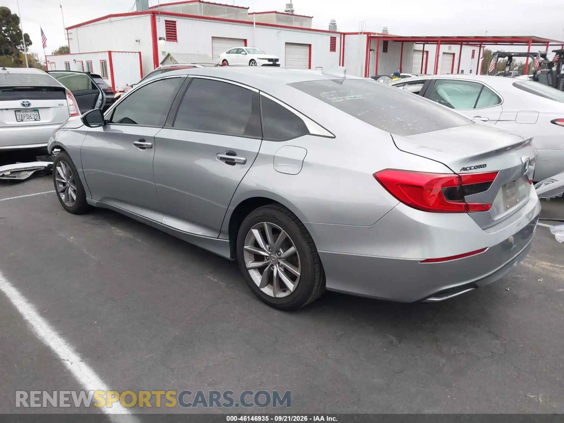 3 fotografías del automóvil dañado 1HGCV1F1XMA032251 HONDA ACCORD 2021