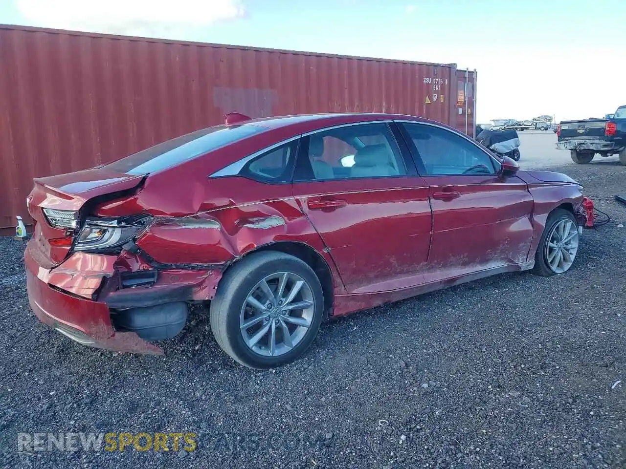 3 Photograph of a damaged car 1HGCV1F1XMA036039 HONDA ACCORD 2021
