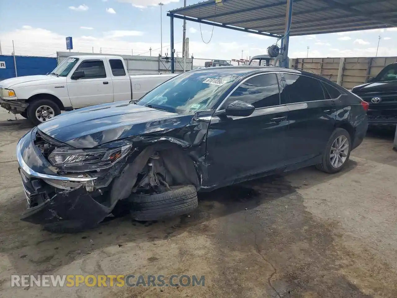 1 fotografías del automóvil dañado 1HGCV1F1XMA045680 HONDA ACCORD 2021