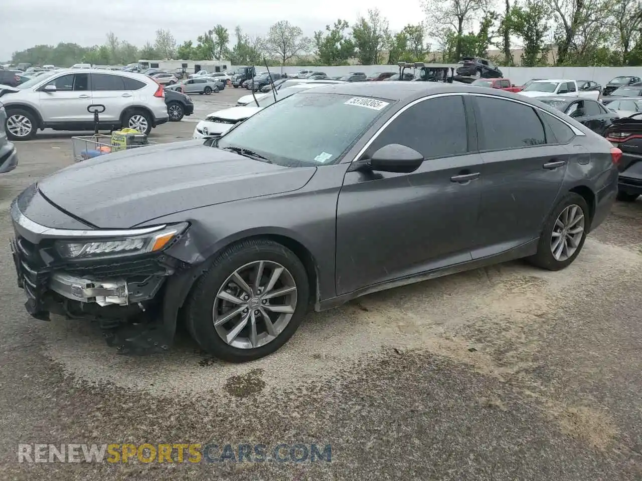 1 Photograph of a damaged car 1HGCV1F1XMA085502 HONDA ACCORD 2021