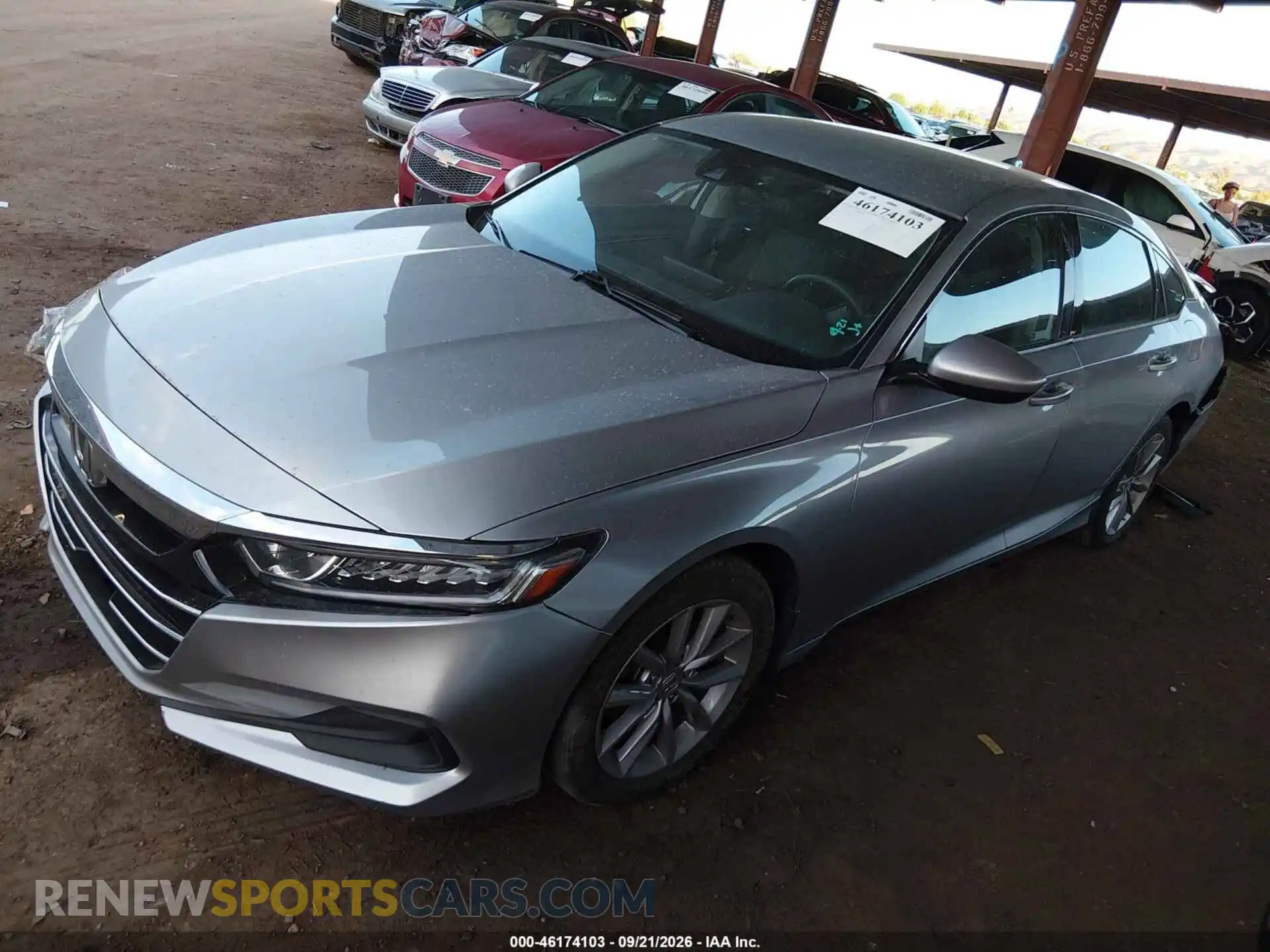 2 Photograph of a damaged car 1HGCV1F1XMA122029 HONDA ACCORD 2021