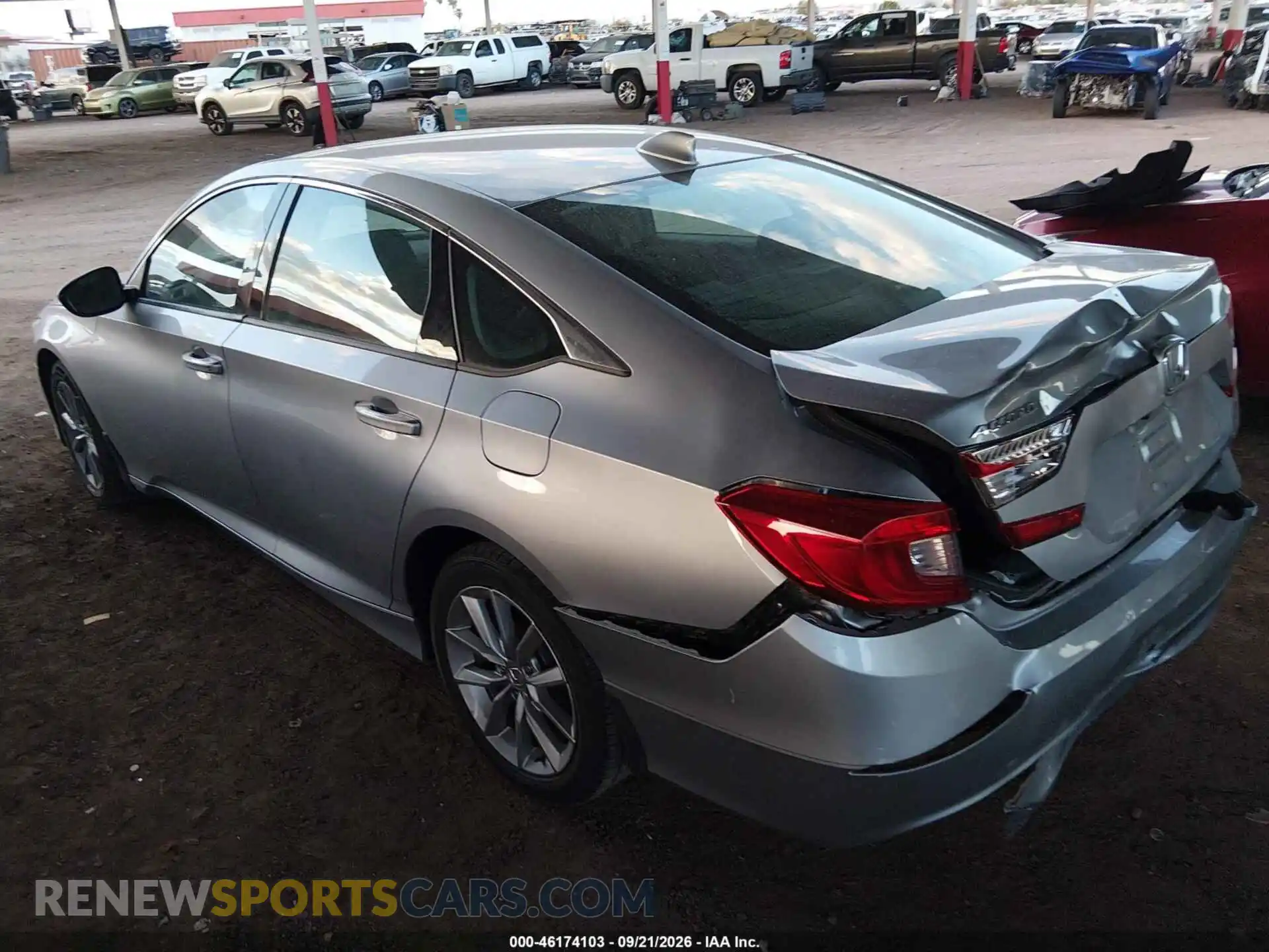 3 Photograph of a damaged car 1HGCV1F1XMA122029 HONDA ACCORD 2021