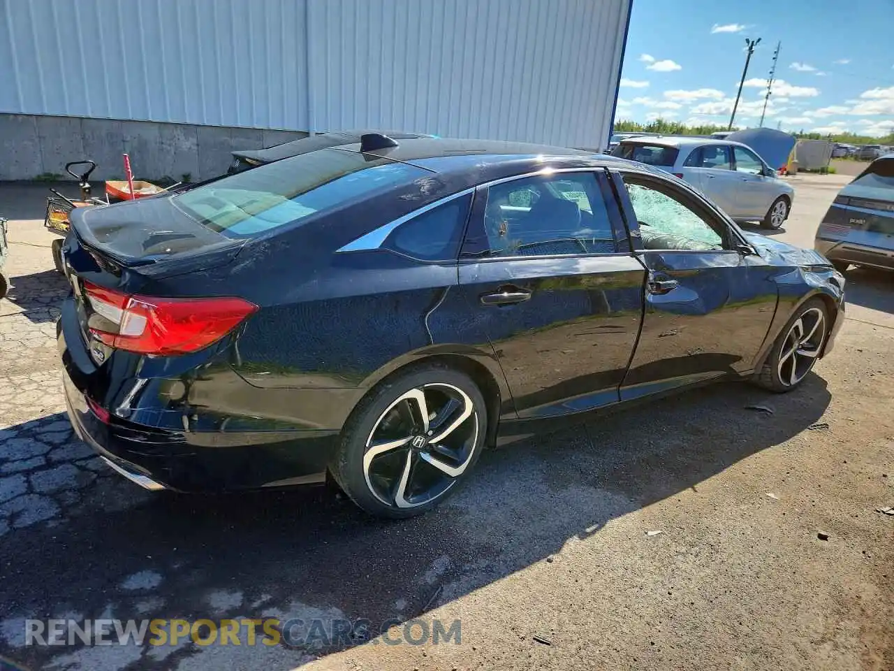 3 Photograph of a damaged car 1HGCV1F28MA801533 HONDA ACCORD 2021