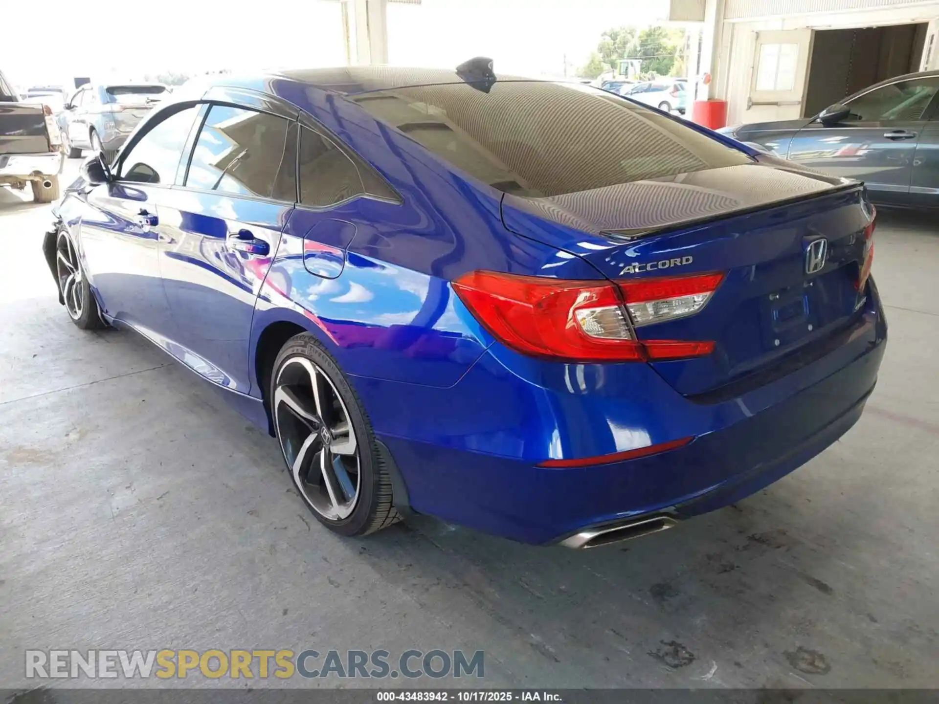 3 Photograph of a damaged car 1HGCV1F30MA014777 HONDA ACCORD 2021