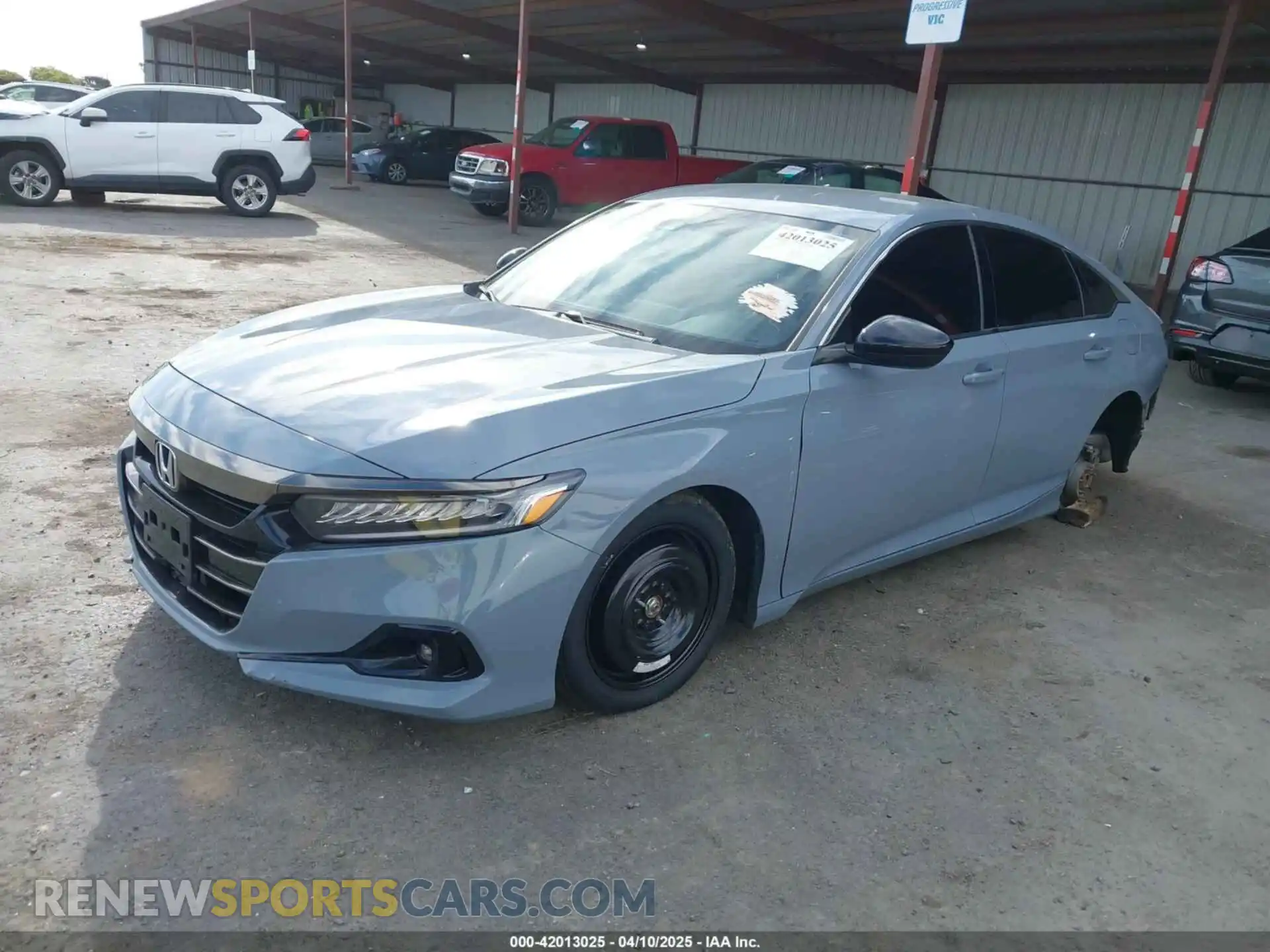 2 Photograph of a damaged car 1HGCV1F30MA028081 HONDA ACCORD 2021